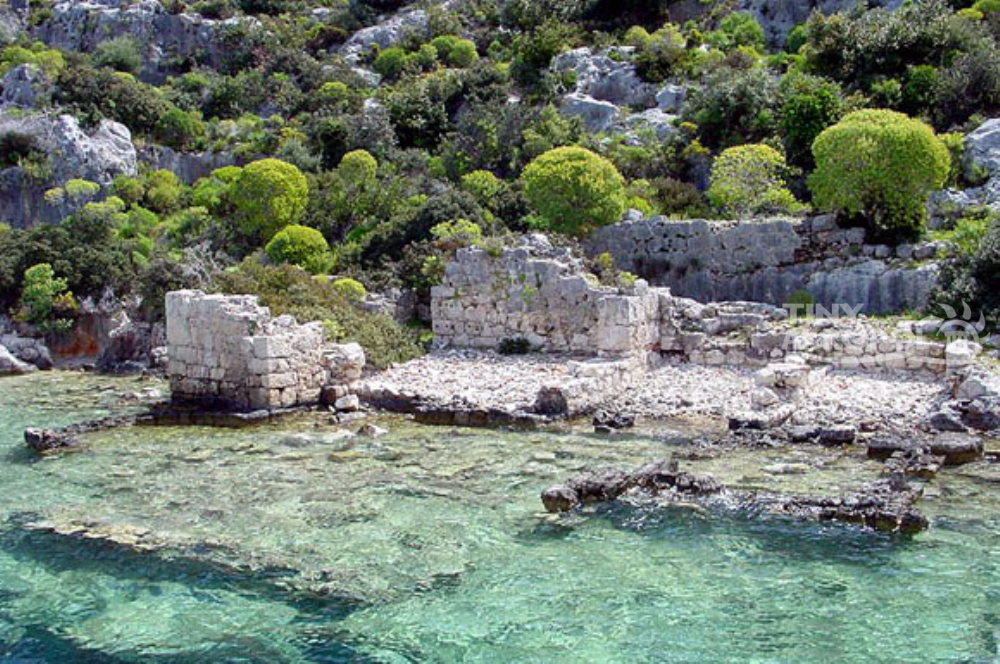 Ciudad Hundida Ruinas de Simena, Kekova, Turquía